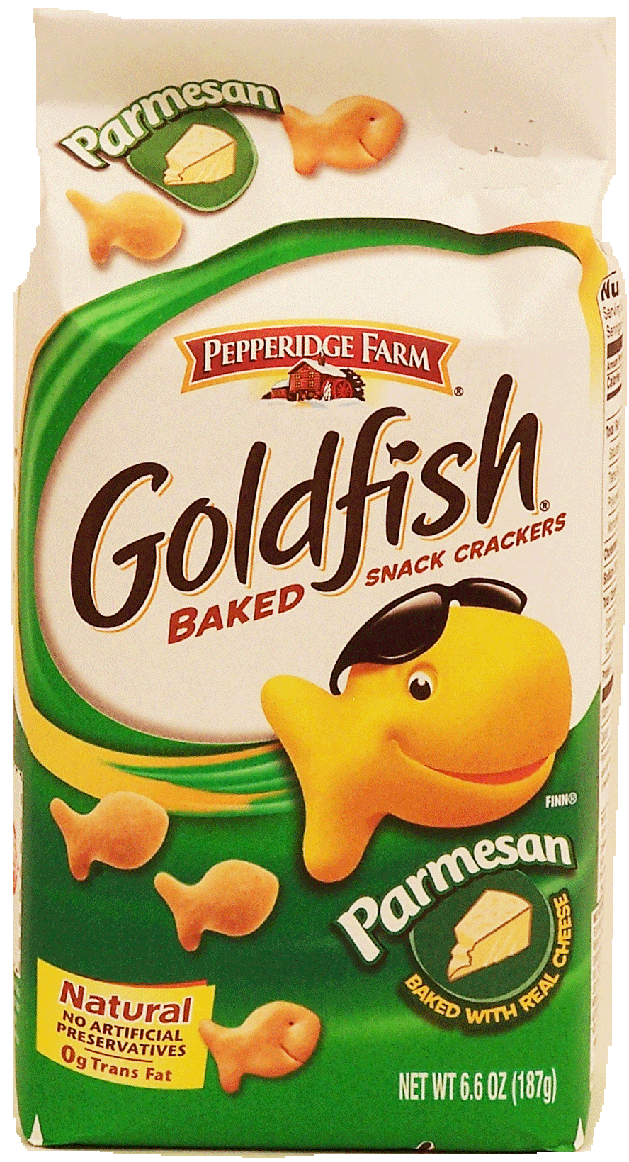 Pepperidge Farm Goldfish parmesan flavor baked snack crackers Full-Size Picture